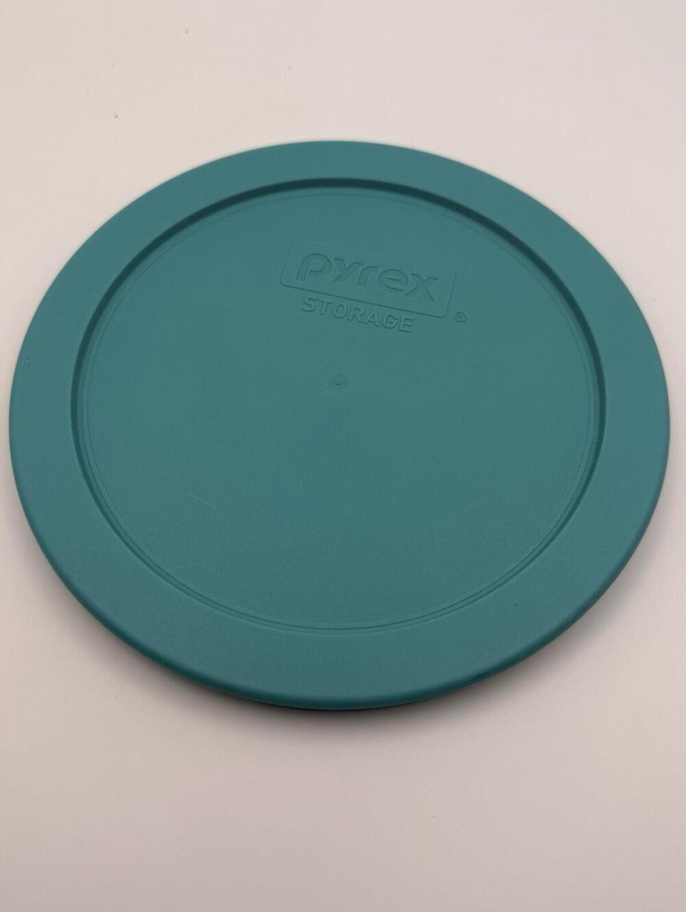 PYREX 6'' Round Plastic Storage Replacement Lid Cover - Teal